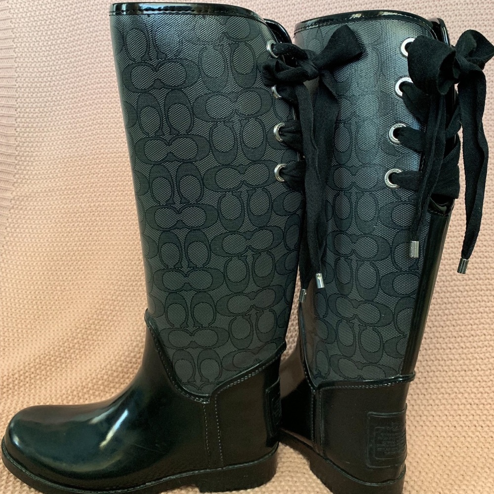 Coach Signature Tristee Rainboot